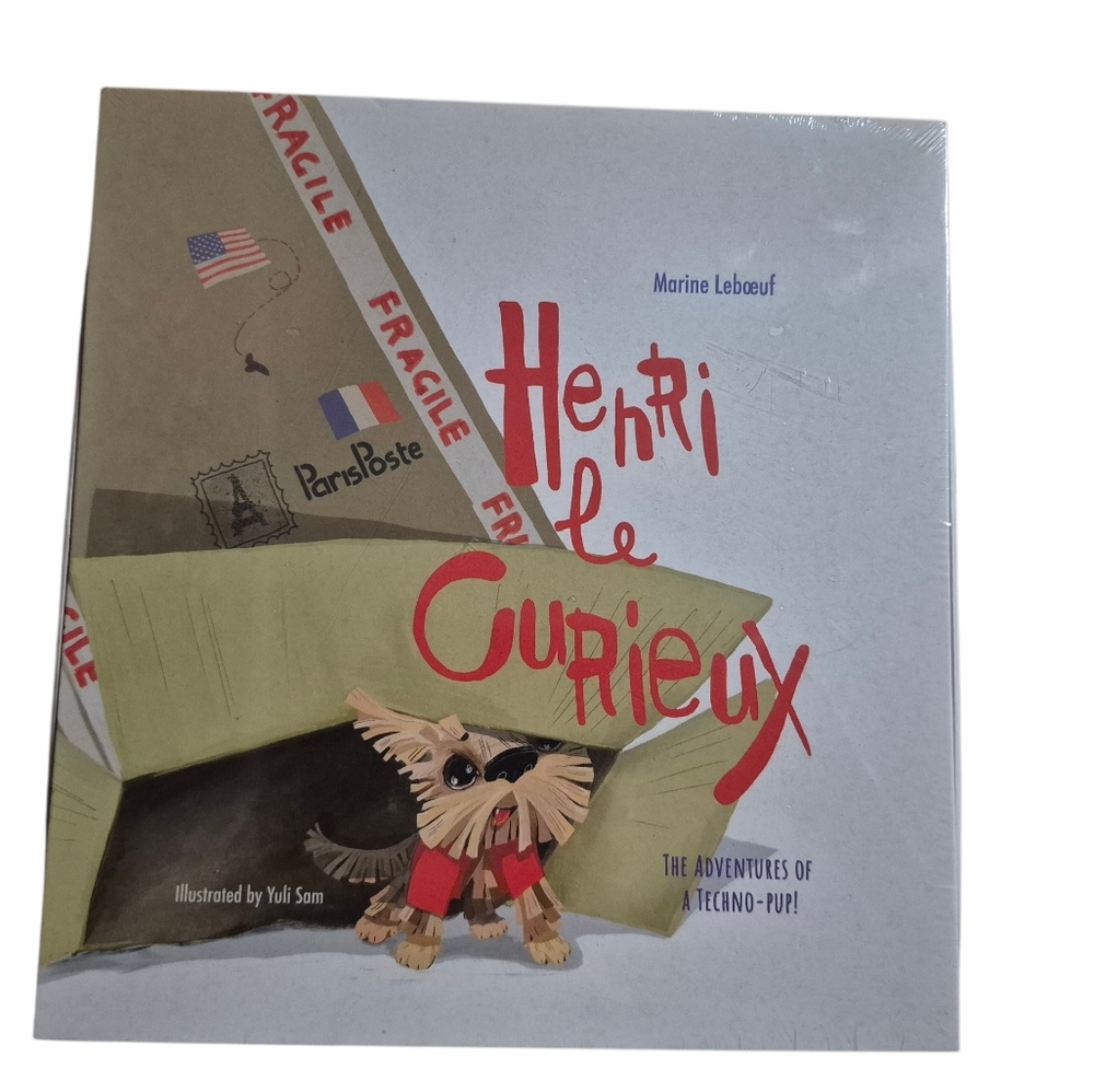 Henri Le Curieux The Adventures Of A Techo Pup Children's Book